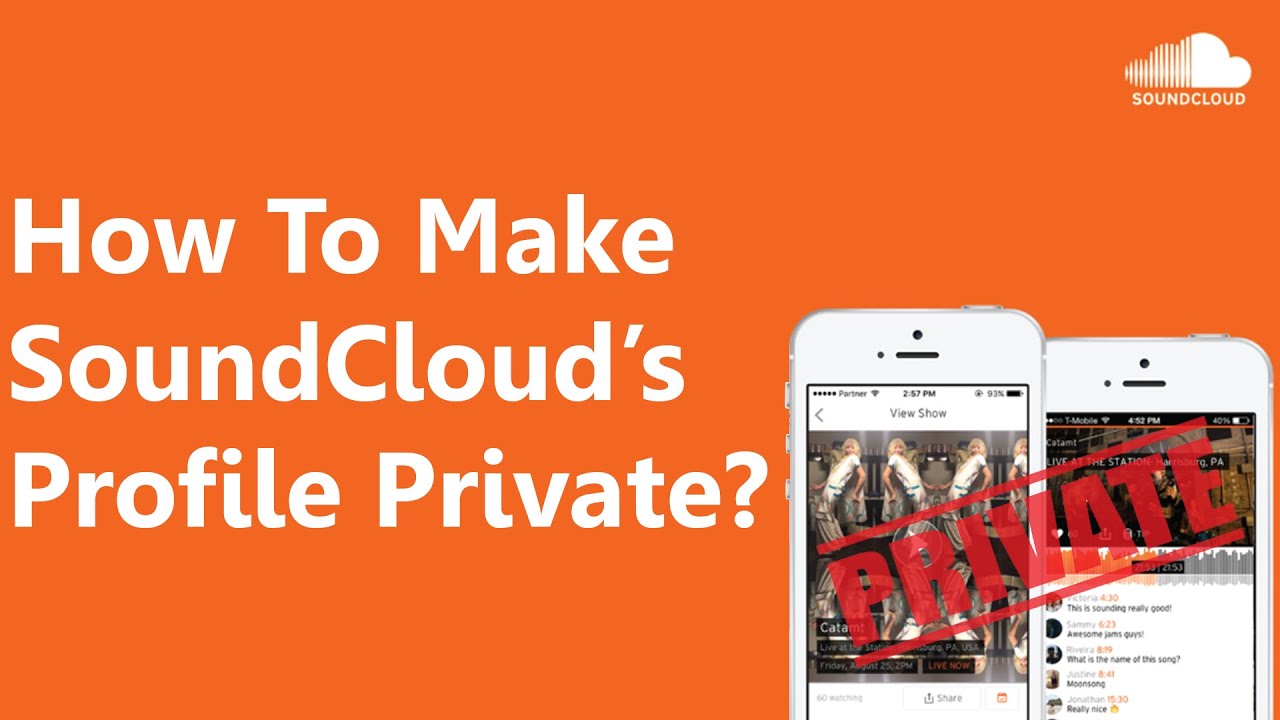 How to make SoundCloud private