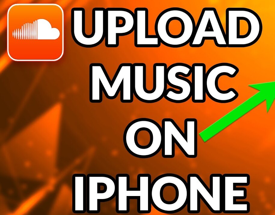 How to upload to SoundCloud on iPhone